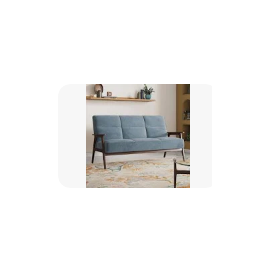 3 Seater wooden sofa