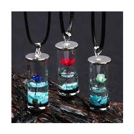 Glass bottle Neckalace
