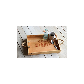 Engraved Serving Tray Platter